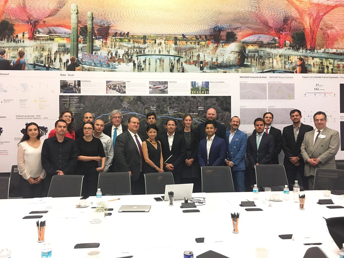 Hyperloop One and the Mexican Hyperloop Consortium